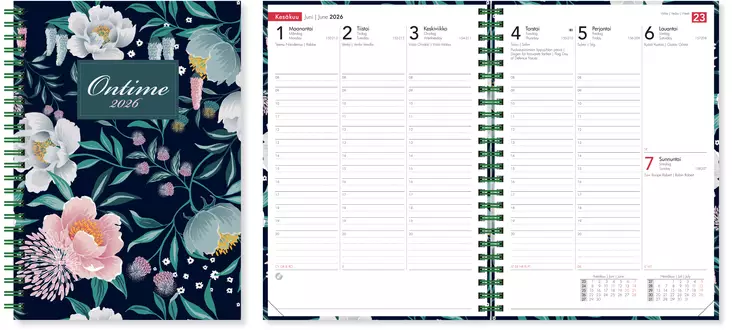 Ontime A5 Paratiisi 2026 - Pöytäkalenterit - 2036 - 1