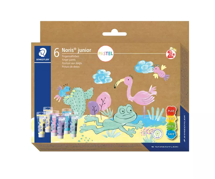 Paint Noris pastel ass (6) - Korostuskynät - STA8816PC6 - 1