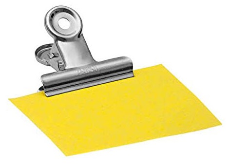 Paperipuristin 50mm WEDO metalli - Paperiliittimet,-puristimet,liitinrasiat - 107336 - 1