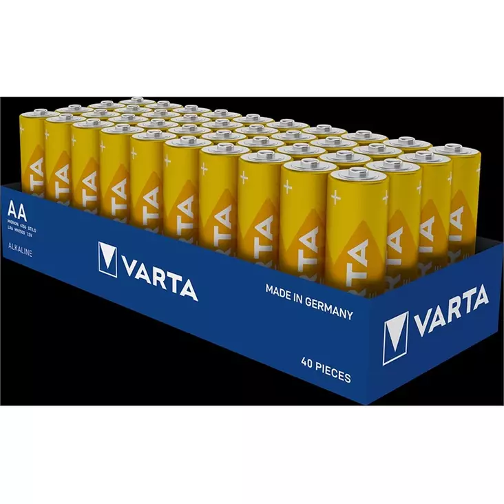 Paristo Varta Longlife AA /40KPL - Paristot, varavirtalähteet - 395066 - 1