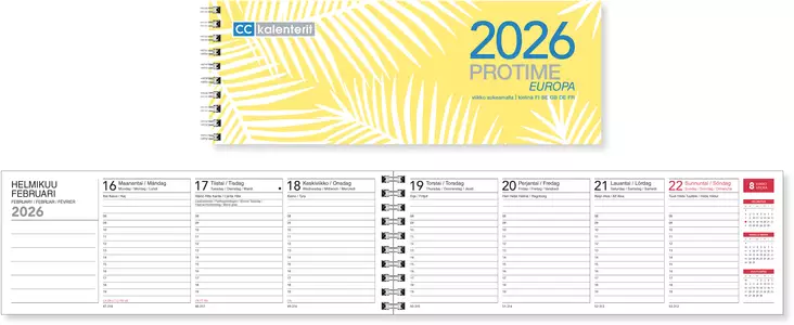 Protime Europa eko 2026 - Pöytäkalenterit - 3306 - 1