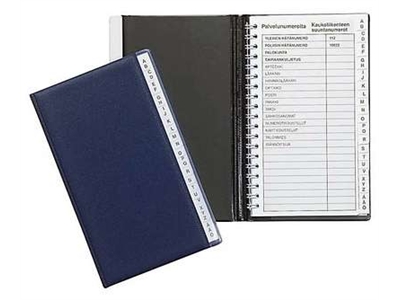 Puhelinmuistio 60018musta metalli - Käyntikorttitelineet ja -kansiot - 262026 - 1