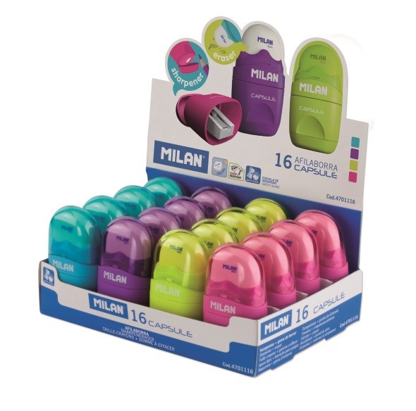 Pyyhekumi + Teroitin yhdistelmä - Teroittimet - MIL4701116 - 1