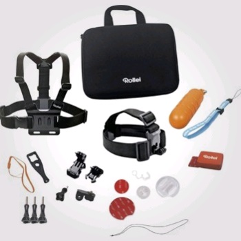 Rollei Actioncam Mount Set Watersport - Action-kamerat - ROL80036 - 1