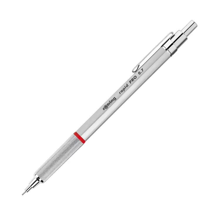 Rotring Rapid PRO lyijykynä 0,7mm kromi - Lyijykynät - 1904256 - 1