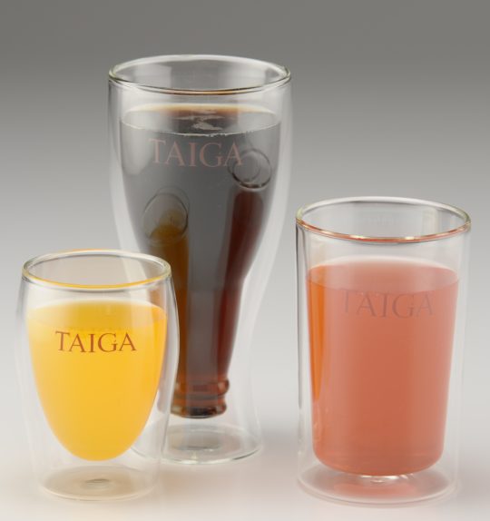 TAIGA KAKSIKERROSLASI TUKKUPAKKAUS - Juomalasit - TAIGA36 - 1