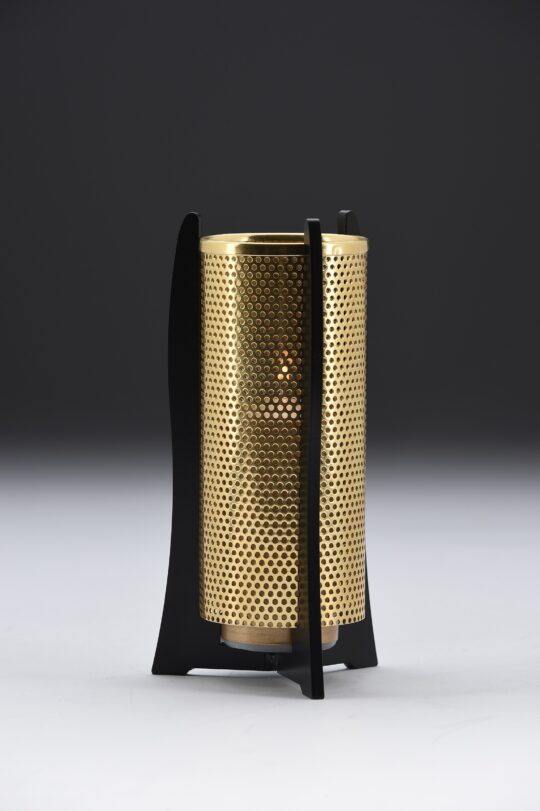 TAIGALYHTY HARMONY MUSTA, KULTAINEN TERÄ - Taigalyhdyt - TAIGA16 - 1