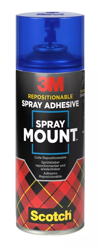 Tarraliima 3M SprayMount 400ml - Liimat, liimarollerit - 7100296969 - 2