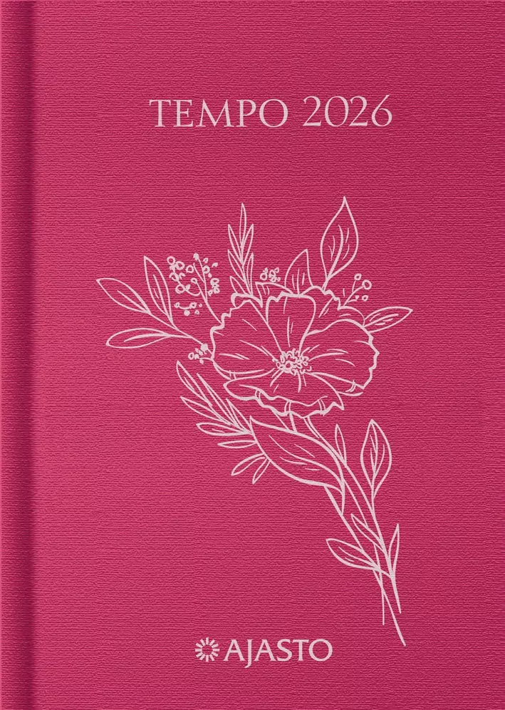 Ajasto Tempo 2026 taskukalenteri 105 x 148mm - Taskukalenterit - 2673225026 - 1