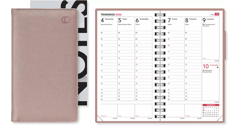 Time rosé 2026 - Taskukalenterit - 4286 - 1