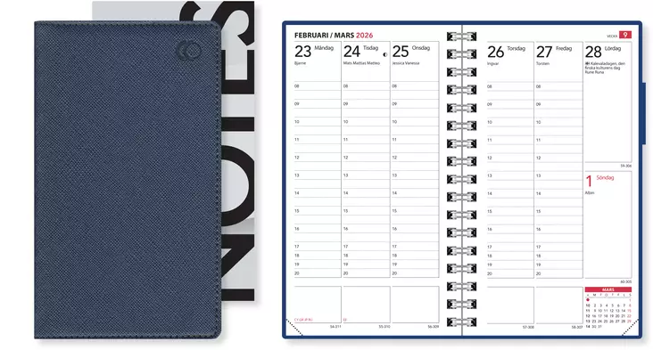 Time svenskspråkig 2026 - Taskukalenterit - 4216 - 1