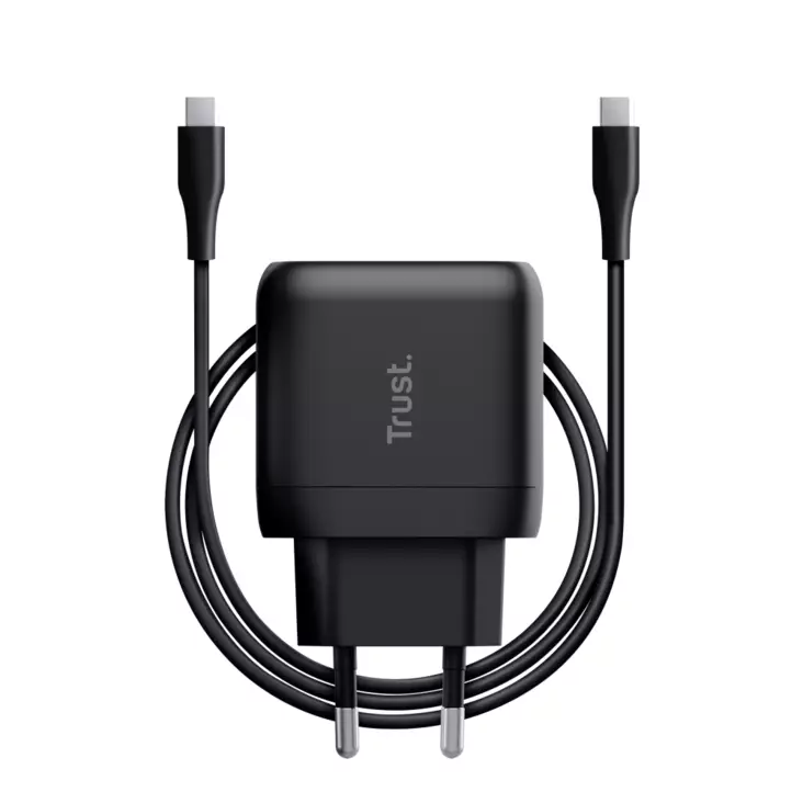 Trust Maxo 45W USB-C Charger ECO, Black - Laturit ja varavirtalähteet - 24816 - 1