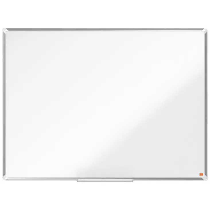 Valkotaulu Nobo Premium Plus emali 120 x 90 cm - Lasi,valko,pellava,korkki,fläppi,-taulut - 15276 - 1