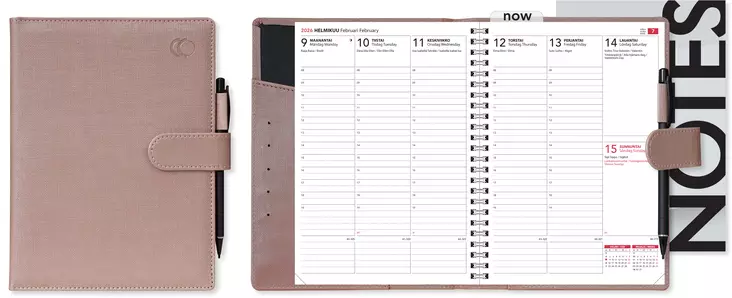 Viikkomuistio Premium 2026 - Pöytäkalenterit - 2276 - 1