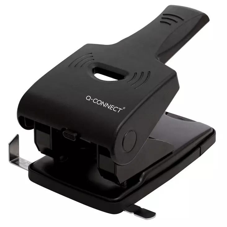 Voimalävistäjä Q-Connect HD65 musta - Lävistäjät, rei´ittäjät - 250206 - 1