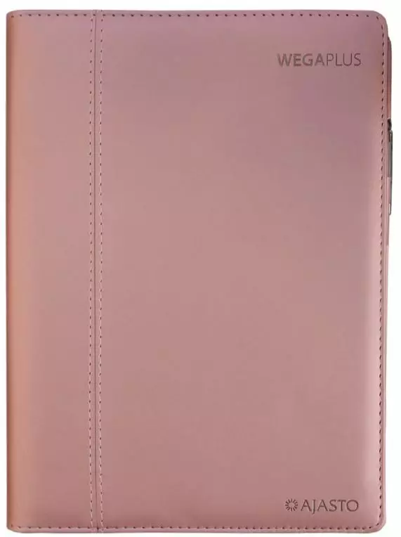 Ajasto Wega Plus 2026 pöytäkalenteri ruusukulta 148 x 210mm - Pöytäkalenterit - 2676229826 - 1