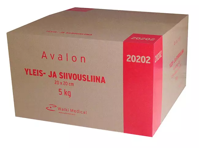 Yleisliina Avalon 20x20cm 5kg - Siivous-ja keittiötarvikkeet - 83216 - 1