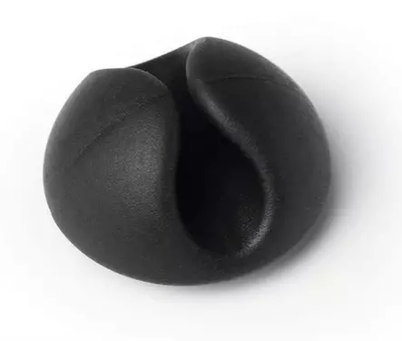 DURABLE CAVOLINE CLIP 1 kaapelipidike 6kpl grafiitti - Kaapelitarvikkeet - 503737 - 1