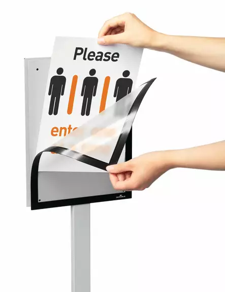 Durable lattiateline INFO STAND BASIC A4 - Infotelineet - 501257 - 2