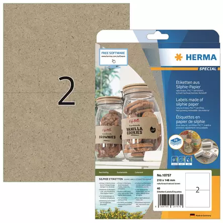 Herma label Silphie 210x148 (40) - Paperitarra-arkit A5, A4 - HER10757 - 4