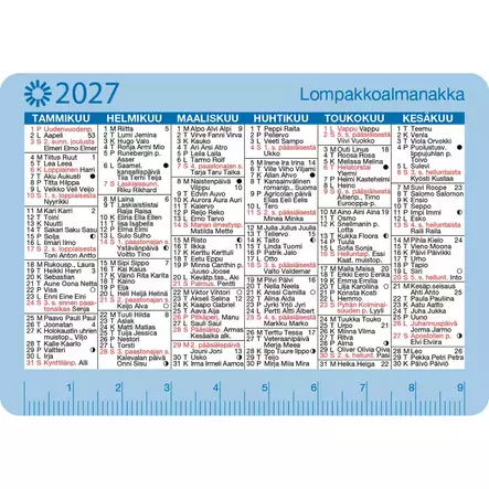 Lompakkoalmanakka - Taskukalenterit - 2671622017 - 1
