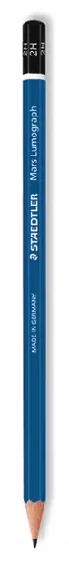 Lyijykynä Mars Lumograph 2H/12kpl - Lyijykynät - 308627 - 2