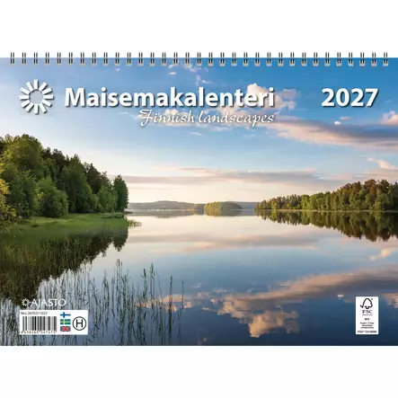 Maisemakalenteri 2027 - Seinäkalenterit - 2670311027 - 1