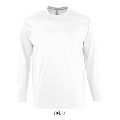 Monarch pitkähihainen white 4XL-5XL (T5) - T-Paidat - T-0657 - 101
