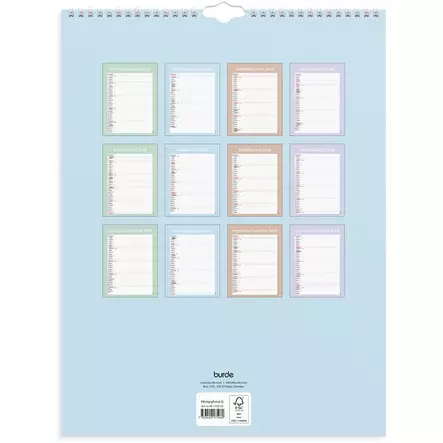 Perhekalenteri 2026 Kätevä - Seinäkalenterit - 398107 - 2