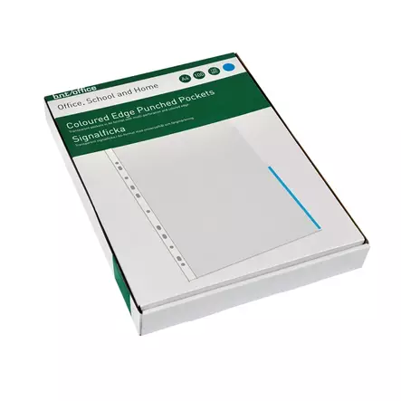 Signaalitasku A4 PP120 mic kirkas sin /100 - Kansiotaskut - 394917 - 2