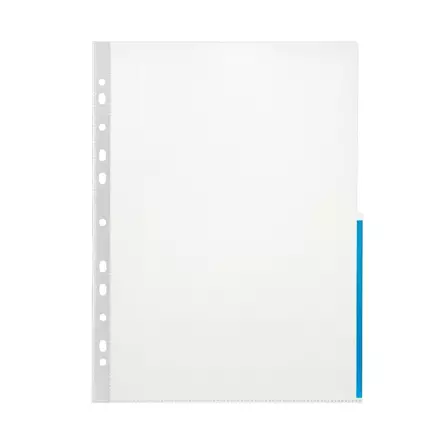 Signaalitasku A4 PP120 mic kirkas sin /100 - Kansiotaskut - 394917 - 1