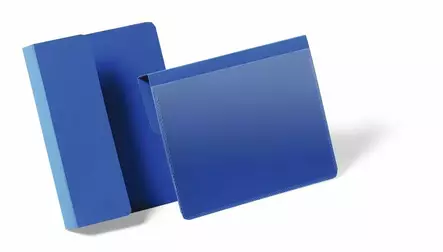 Taitettava asiakirjatasku A6 vaakasuora 1kpl=50 - Muovitaskut - 172107 - 1