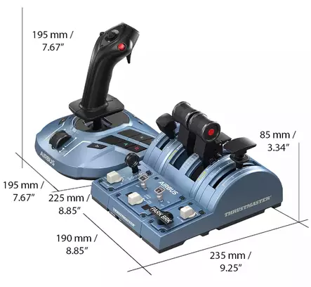 Thrustmaster Controller TCA Captain X Airbus - Tietokonehiiret - 4460217 - 2