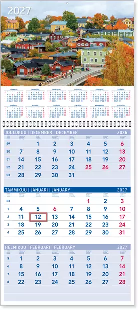 Triplanner suuri 2027 - Taulukkoalmanakat - 5107 - 1