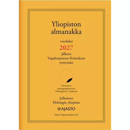 Yliopiston almanakka A4 2027 - Pöytäkalenterit - 2671661027 - 1