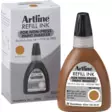Artline Non-press 437A täyttömuste 60ml ruskea - Merkkauskynät, -tussit - ART406007 - 1