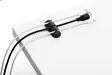 DURABLE CAVOLINE CLIP 3 kaapelipidike 2kpl grafiitti - Kaapelitarvikkeet - 503937 - 2