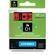 Dymo 12mm pun/musta tarrakasetti - Dymo tarrakirjoittimet ja tarrateipit - 45017 - 1