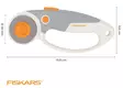 Fiskars pyöröleikkuri 45 mm - Sakset, paperiveitset - 1066047 - 3