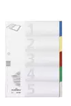 Hakemisto A4 5 Värillisellä välilehdellä - Hakemistot, rekisterit - 673027 - 2