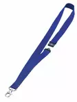 Kaulanauha Durable 8137 44 cm sininen 10 kpl/pak - Nimikortit, kongressineulat, kaulanauhat - 813707 - 2