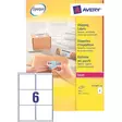 Lasertarra Avery L7166-100 99,1x93,1/600kpl - Tarrat, kalvot ja etiketit - 225127 - 1