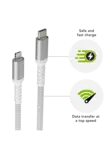 Latauskaapeli -BRD- USB-C - Lightning, valkoinen (1,2 m) - USB-tuotteet - CB12CLGR7117 - 2