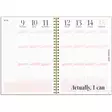 Life Planner Pink 2027 - Pöytäkalenterit - 10217 - 3