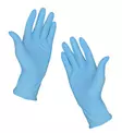 Nitriilikäsine M koko puuteriton sininen 100kpl - Siivous-, suojakäsineet - 24187 - 1