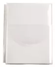Paljetasku A4 180mic PVC läpällinen kirkas 50kpl - Kansiotaskut - 24207 - 1