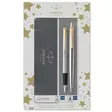 Parker Duoset Jotter 77 % kierrätetystä GT-kuulakärkikynä ja täytekynä - Kuivamustekynät - 2093257 - 1