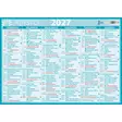 Suuri seinäalmanakka 2027 - Seinäkalenterit - 2671628027 - 1