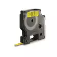 Tarrakasetti Dymo D1 6mm x 7m keltainen/musta - Dymo tarrakirjoittimet ja tarrateipit - 254097 - 1