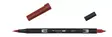 Tombow ABT Dual Brush 837 wine red - Taidekynät - TOM11837 - 1
